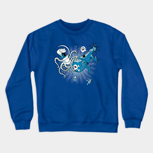 Space Crewneck Sweatshirt by BITICOL